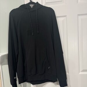 Black Hoodie with Front Pocket